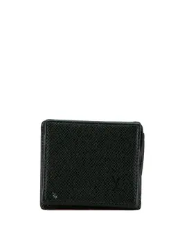 Louis Vuitton Pre-Owned: Зелёный кошелёк 