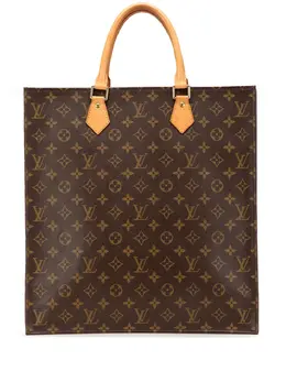Louis Vuitton Pre-Owned: Коричневая сумка-шоппер 