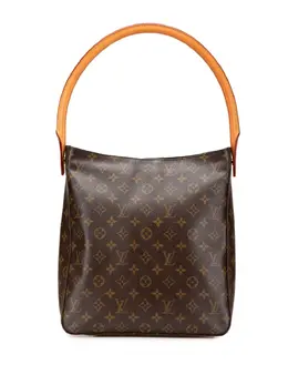 Louis Vuitton Pre-Owned: Коричневая сумка 