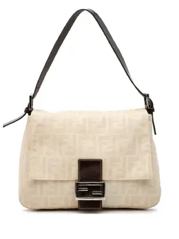 Fendi Pre-Owned: Коричневая сумка 