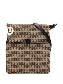 Fendi Pre-Owned: Коричневая сумка через плечо 