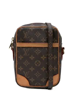 Louis Vuitton Pre-Owned: Коричневая сумка через плечо 