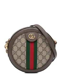 Gucci Pre-Owned: Коричневая сумка через плечо 