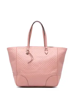 Gucci Pre-Owned: Розовая сумка-шоппер 