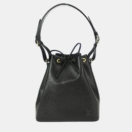 Louis Vuitton: Чёрная сумка  Épi