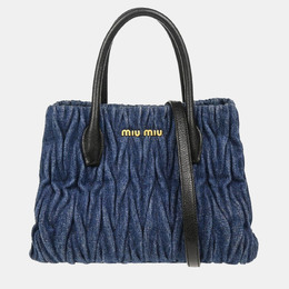 Miu Miu: Голубая сумка 
