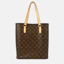 Louis Vuitton: Коричневая сумка-шоппер 