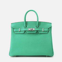 Hermes: Зелёная сумка  Birkin 25