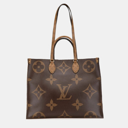 Louis Vuitton: Коричневая сумка 
