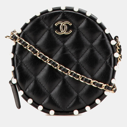 Chanel: Чёрный клатч 