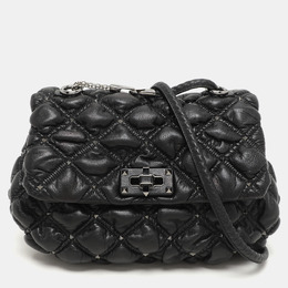 Valentino: Чёрная сумка  Rockstud