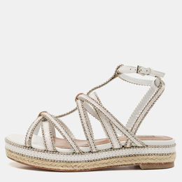 Alaia: Белые мокасины 