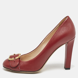 Gucci: Красные туфли  GG