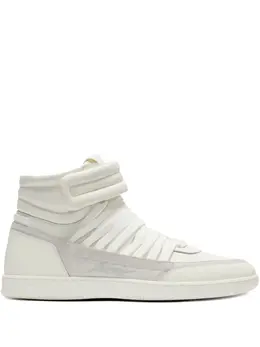 Balmain: Белые кроссовки 