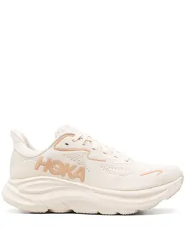 HOKA: Бежевые кроссовки 