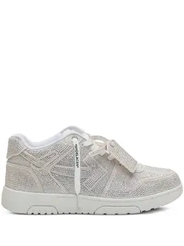 Off-White: Белые кроссовки  Out of Office