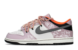 Nike: Фиолетовые кроссовки  Dunk