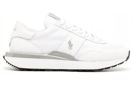 Polo Ralph Lauren: Белые кроссовки 
