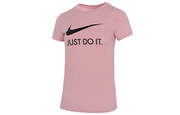 Nike: Розовая футболка 