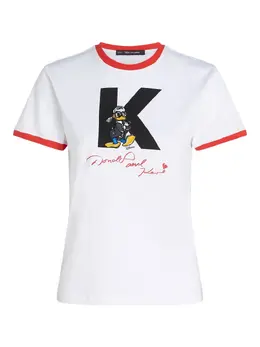Karl Lagerfeld: Белая футболка 
