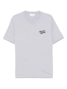 Maison Kitsuné: Светлая футболка 