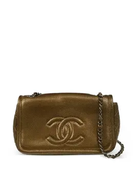 CHANEL Pre-Owned: Серебристая сумка 