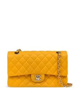 CHANEL Pre-Owned: Жёлтая сумка 