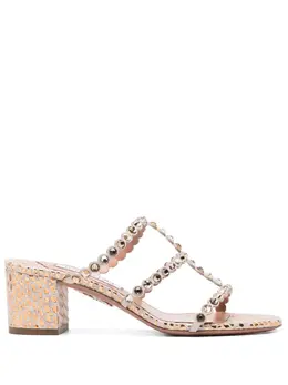 Aquazzura: Белые сандалии 