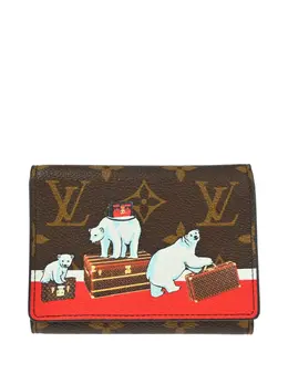 Louis Vuitton Pre-Owned: Коричневый кошелёк 