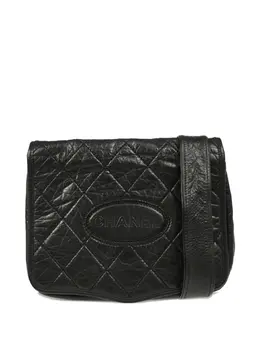 CHANEL Pre-Owned: Чёрная сумка 