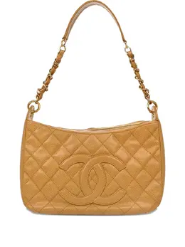 CHANEL Pre-Owned: Бежевая сумка 