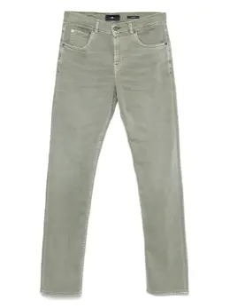7 For All Mankind: Зелёные джинсы  Slimmy