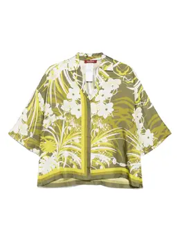 Max Mara: Зелёная рубашка 