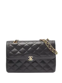 CHANEL Pre-Owned: Чёрная сумка 