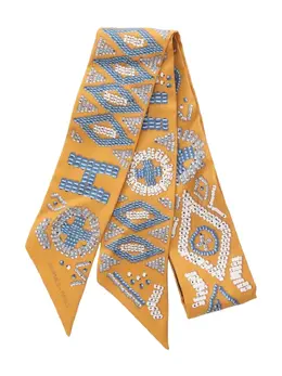 Hermès Pre-Owned: Жёлтый шарф 