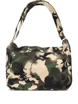 A BATHING APE®: Зелёная сумка 