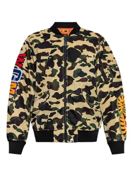 A BATHING APE®: Жёлтая куртка 