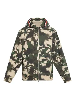 A BATHING APE®: Толстовка цвета хаки 