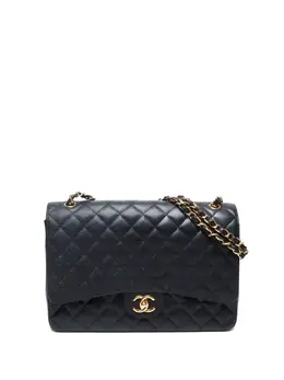 CHANEL Pre-Owned: Чёрная сумка 