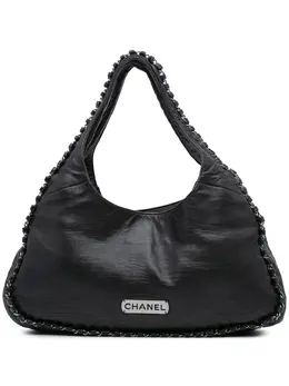 CHANEL Pre-Owned: Чёрная сумка 