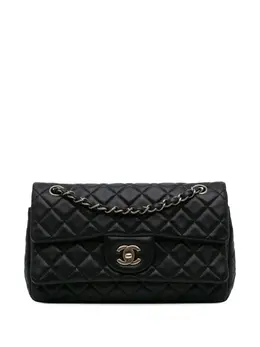 CHANEL Pre-Owned: Чёрная сумка 