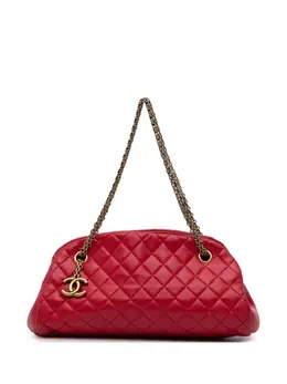 CHANEL Pre-Owned: Серебристая сумка 