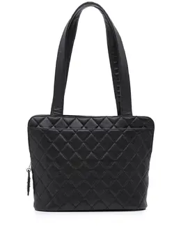 CHANEL Pre-Owned: Чёрная сумка 