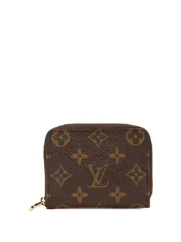 Louis Vuitton Pre-Owned: Коричневый кошелёк 