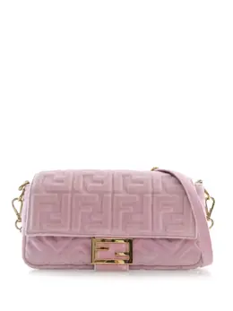 Fendi Pre-Owned: Розовая сумка 