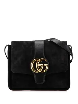 Gucci Pre-Owned: Чёрная сумка через плечо 