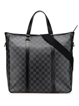 Louis Vuitton Pre-Owned: Чёрная сумка 