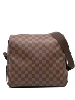 Louis Vuitton Pre-Owned: Коричневая сумка через плечо 