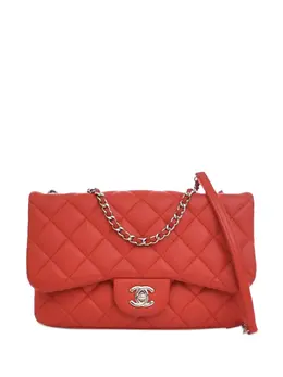 CHANEL Pre-Owned: Красная сумка через плечо 
