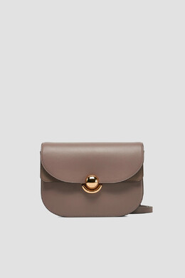 Furla: Бежевая сумка 